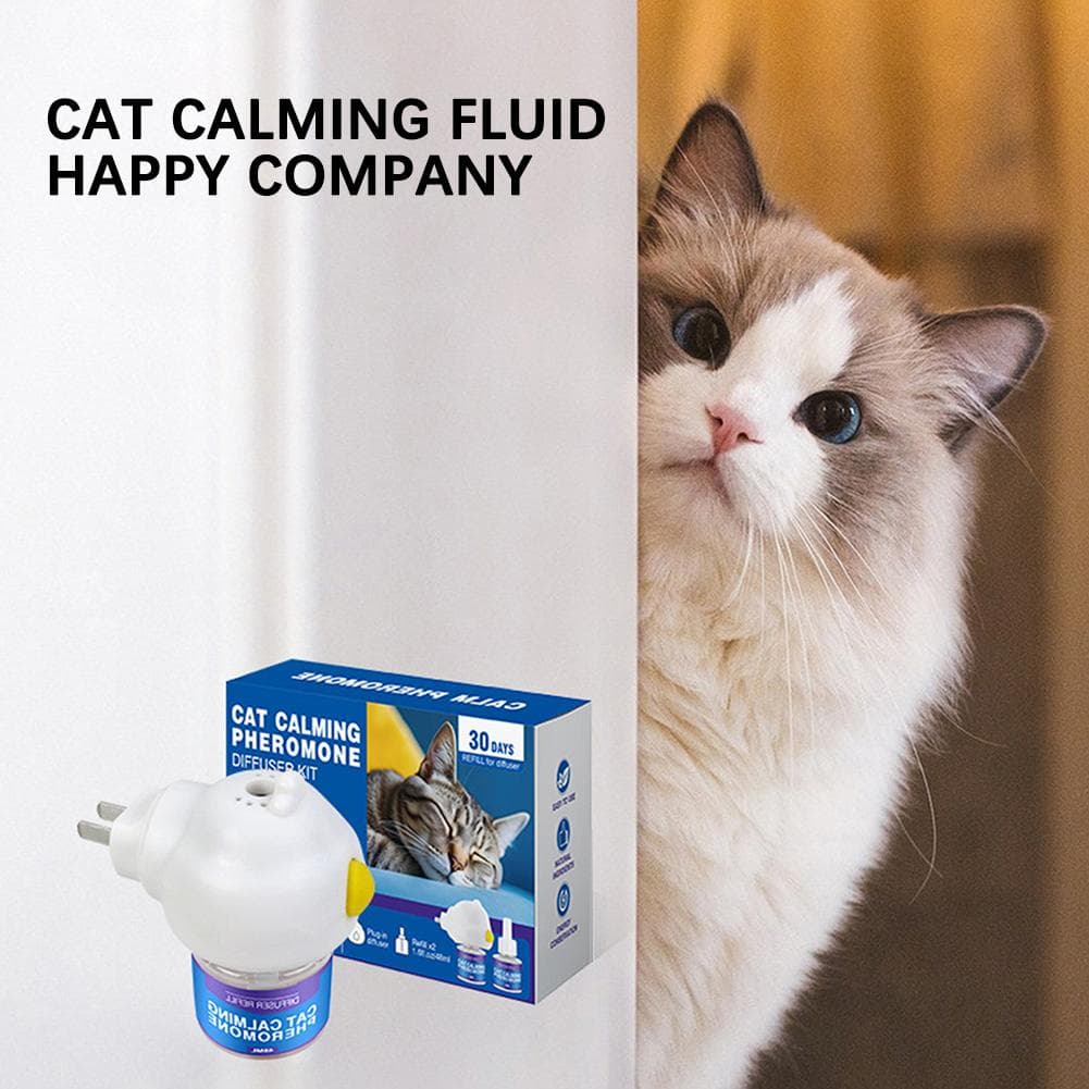 Reposição Difusor Calmante de Feromônios para Gatos Reduzir Brigas Aliviar o Estresse Reposição Reposições Naturais Difusor Calmante para Gatos