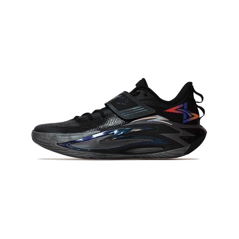 Tênis de Basquete Anta Shock Wave 7 Cano Baixo Masculino Básico Preto 112611111S-3 cm