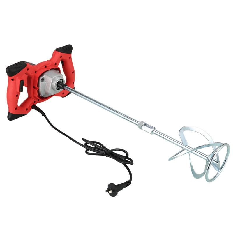 Liquidificador Elétrico Industrial de 2100W e 6 Velocidades Misturador de Tinta Ajustável Equipamento Profissional para Mistura de Cimento e Massa