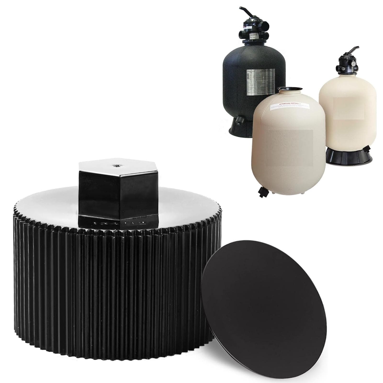 Tampa de Dreno do Filtro de Piscina Peça Filtros de Areia Fácil Instalação Tampa de Dreno de Substituição Manutenção do Filtro de Areia para