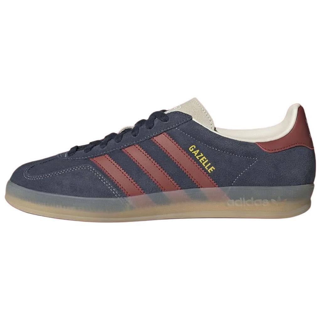 Tênis Adidas Gazelle Indoor 'Legend Ink Preloved Ruby' JH5404 cm azul escuro