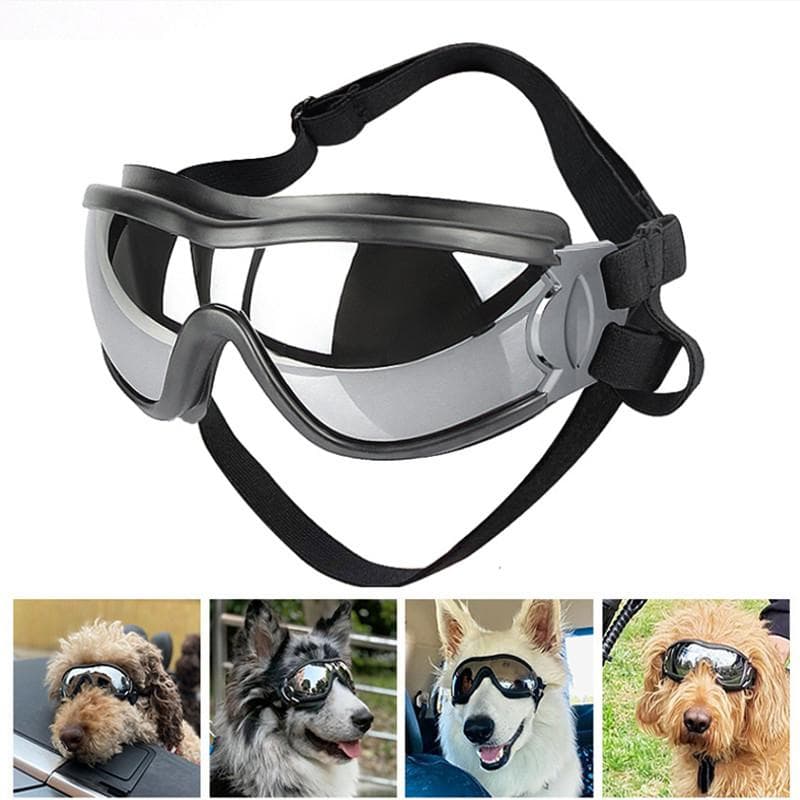 Óculos para animais de estimação suprimentos para cães óculos à prova d'água à prova de vento à prova de sol óculos grandes para cães