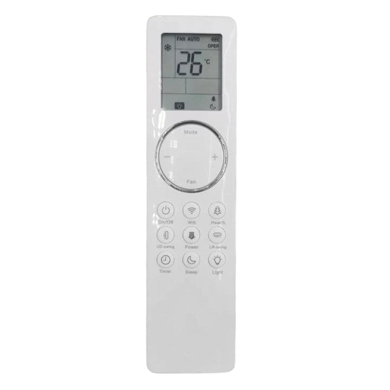 YBE1FB10 Controle Remoto de Substituição Fácil de Usar Para Condicionadores de Ar TOSOT Com Longos Alcances e Material ABS