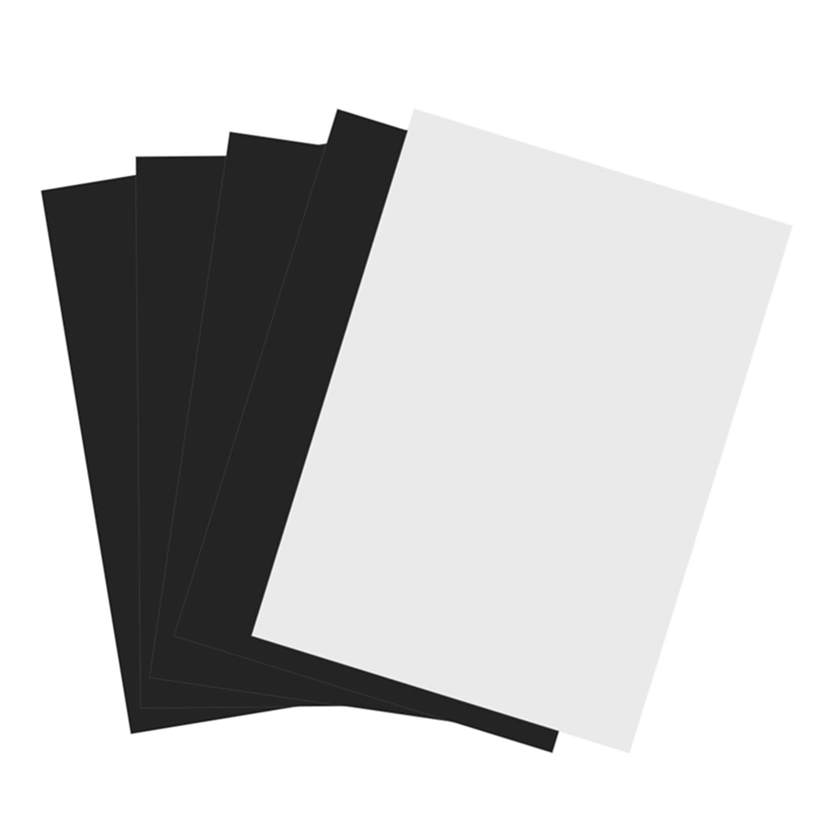 5 Peças A4 Folha Magnética Flexível para Impressão Jato de Tinta Imprimível Papel Fotográfico Ímã