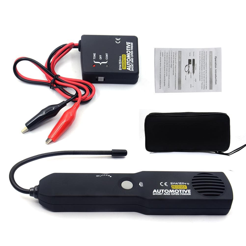 Em415pro testador automotivo cabo fio curto circuito breakpoint testador linha localizador carro fios quebrados