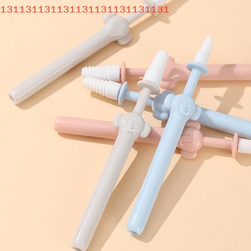 3 Peças de Haste de Limpeza Nasal de Silicone Estéril Multifuncional com Cabeça Espiral Escova de Lavagem Nasal Para Crianças Adultos