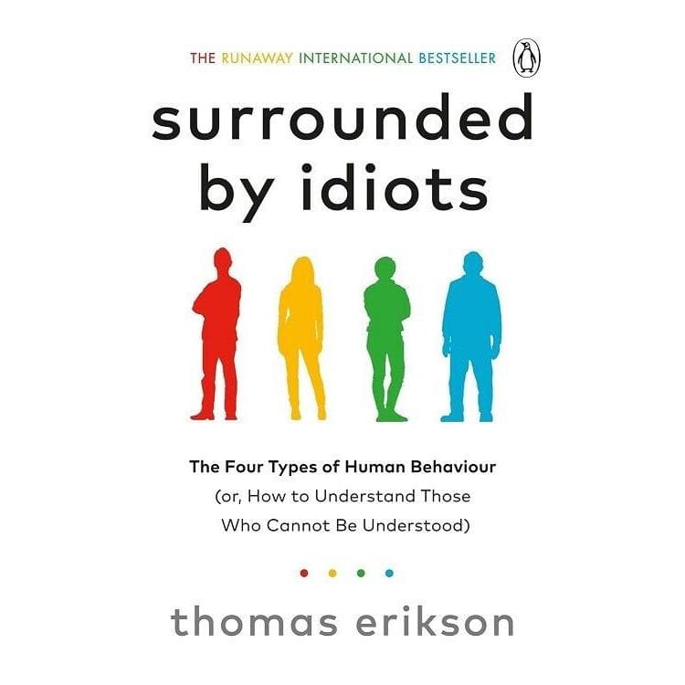 Cercado por idiotas, de Thomas Erikson, livro de bolso.