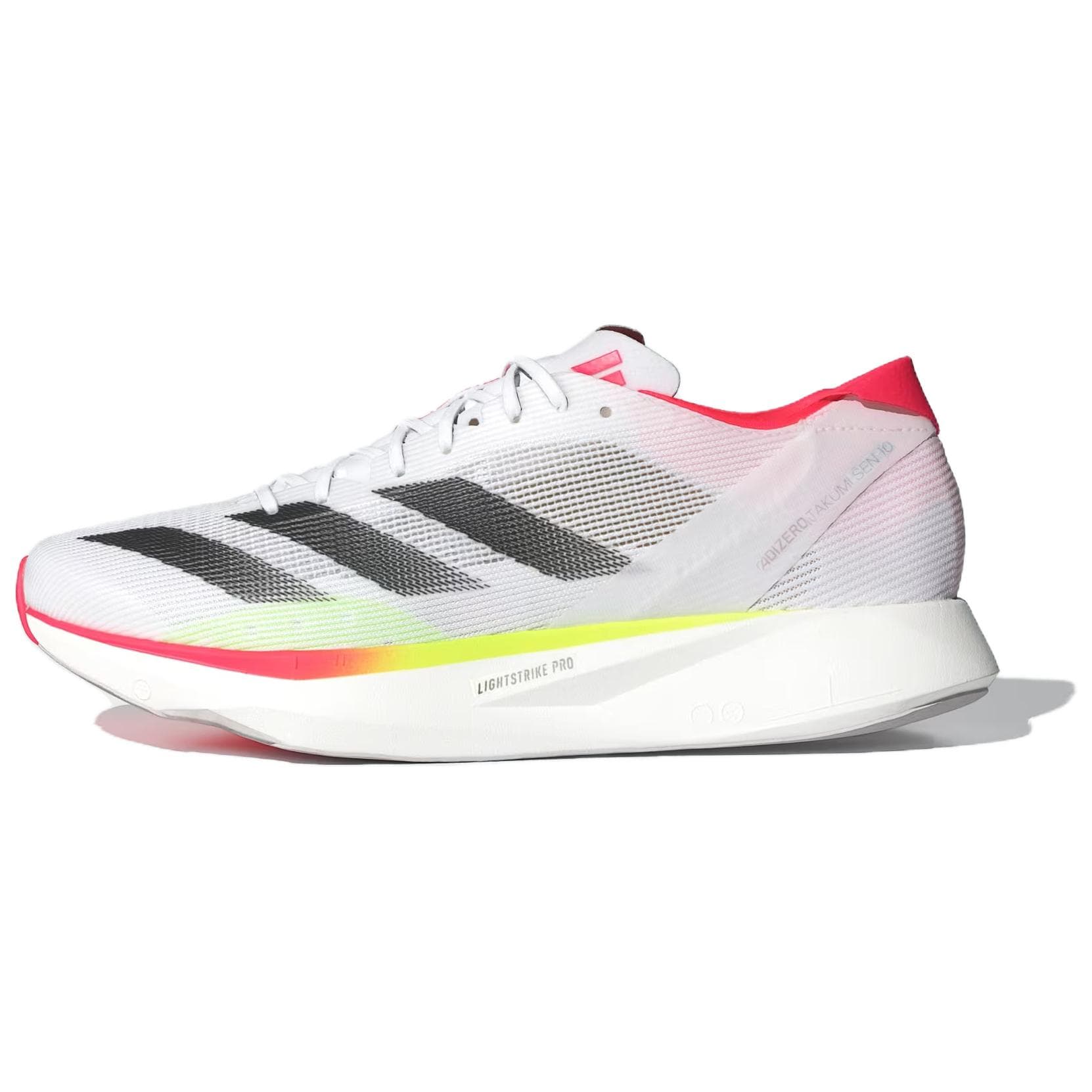 Tênis Adidas Adizero Takumi Sen 10 Branco Footwear Preto Core Vermelho Lucid IH5712 cm branco