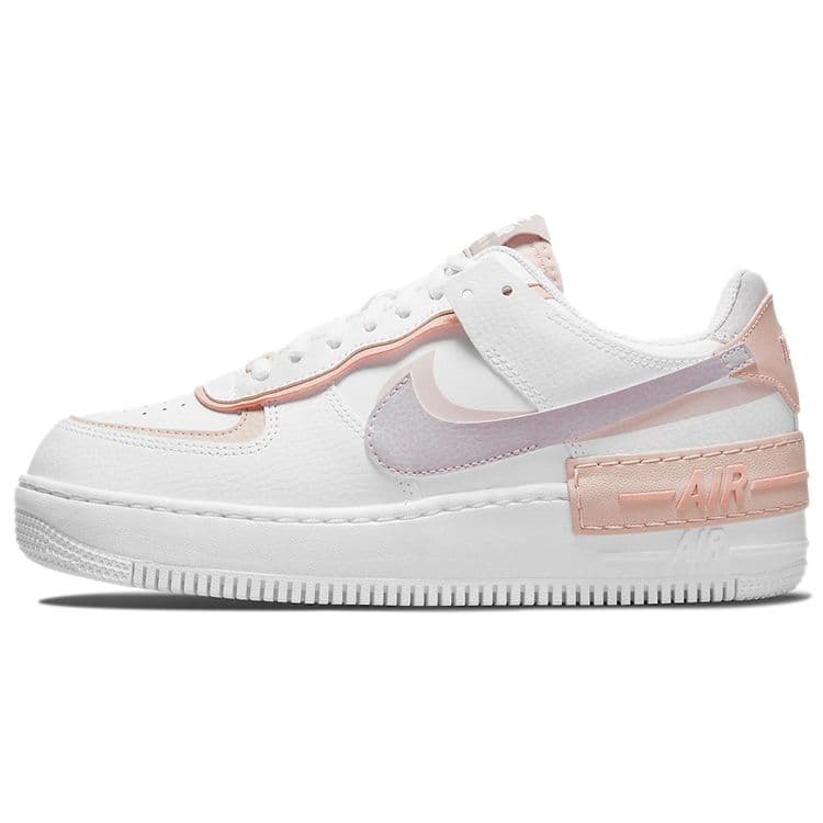 Nike Air Force 1 Shadow Branco Rosa Oxford Tênis Femininos Rosa-Sussurro Ametista-Cinza CI0919-113 cm