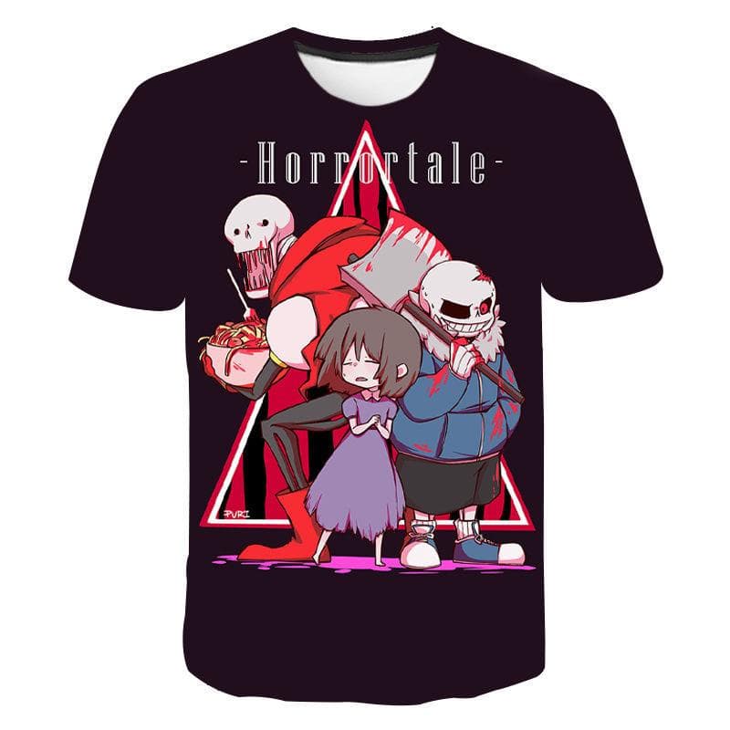Undertale sans camiseta jogo 3d impressão streetwear masculino feminino esporte casual hip hop t camisa menino menina camisetas crianças topos