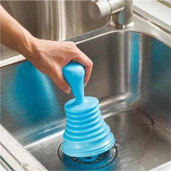 Desentupidor de Borracha Ergonômico para Ralo de Vaso Sanitário, Cozinha e Banheiro