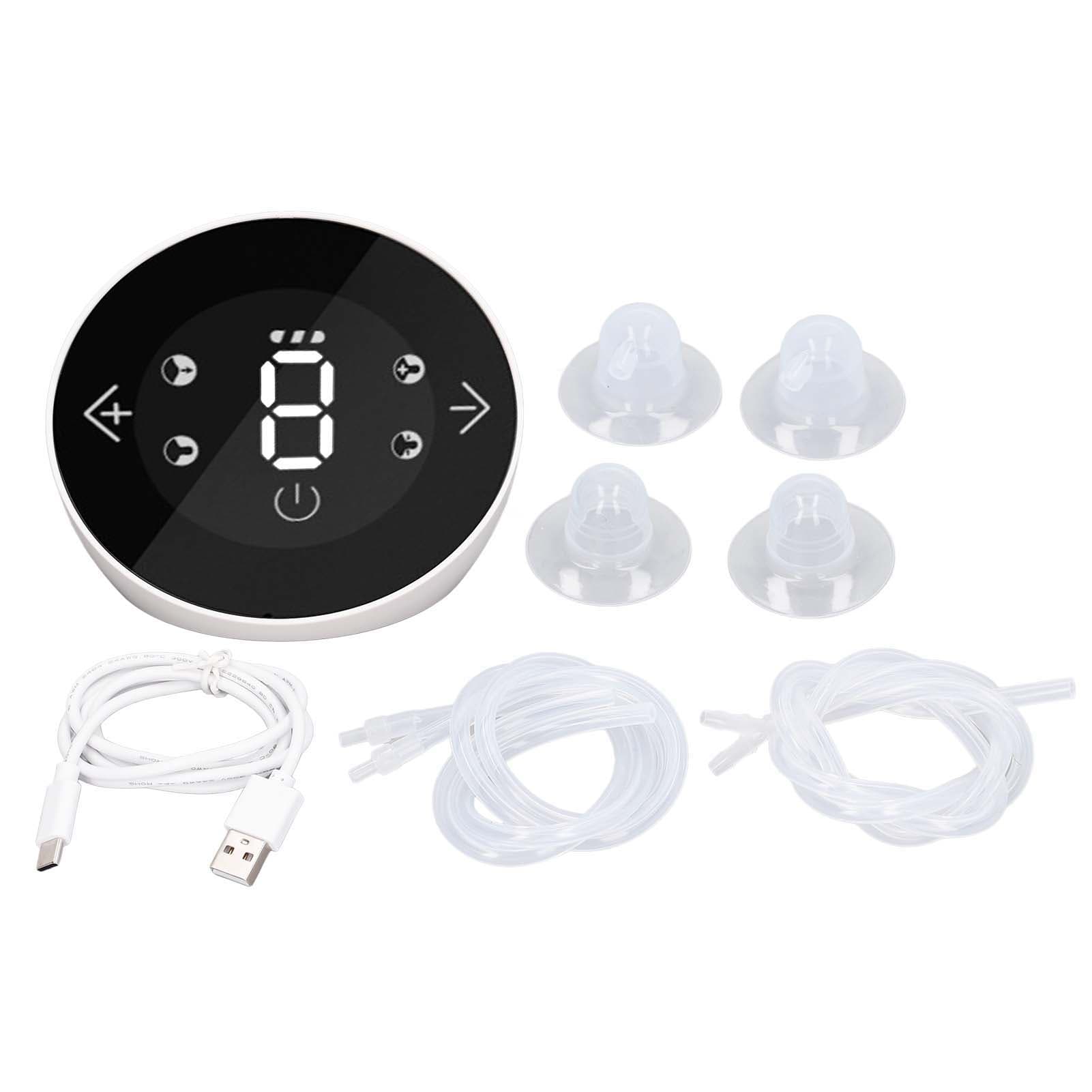 Corretor de mamilo manual elétrico com tela de LED e ajuste de sucção, dispositivo de retração de mamilos invertidos