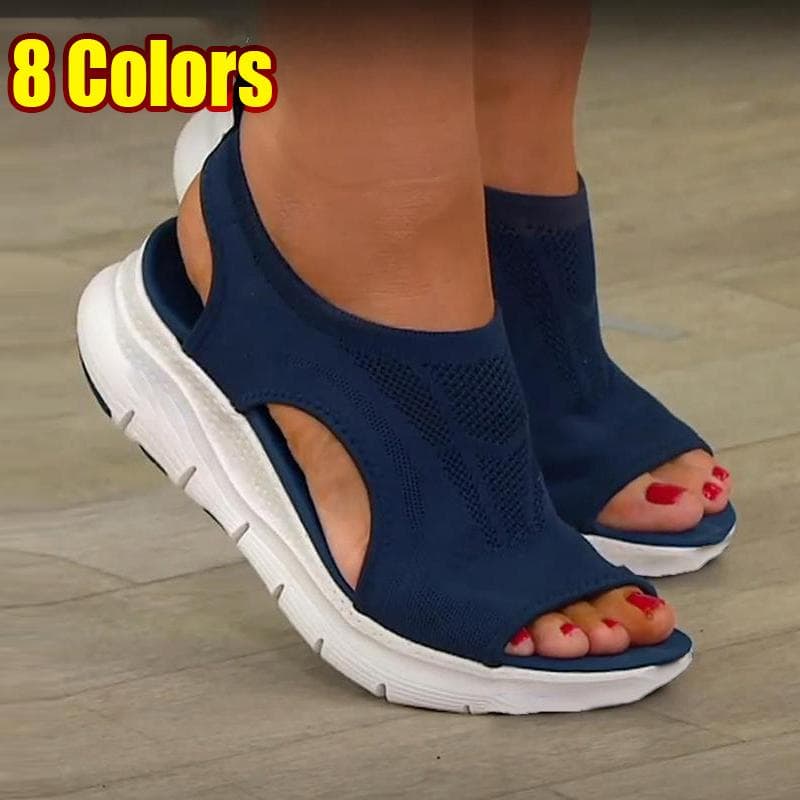 35-45 sapatos femininos plus size verão 2024 conforto casual sandálias esportivas sandálias de praia sandálias femininas sandálias plataforma