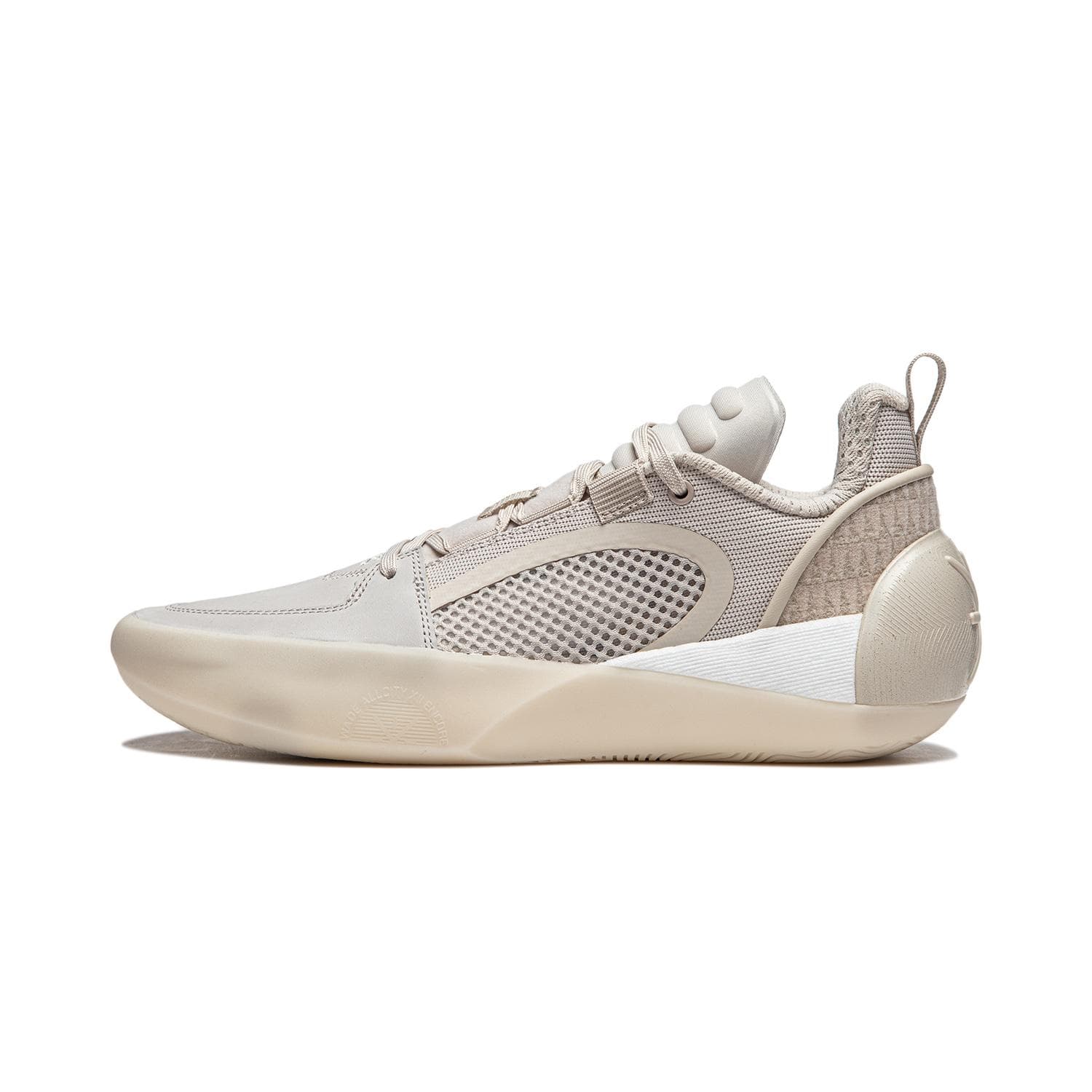Li-Ning Way of Wade All City 12 Encore Satori Tênis Masculinos Creme ABAU029-6 cm