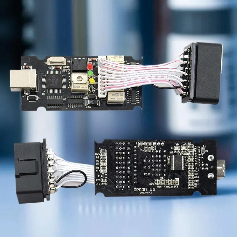OP COM 1.99 PIC18F458 2025 OPCOM V5, Suporte para Atualização de Firmware para Opel, Diagnóstico CAN BUS OBD2