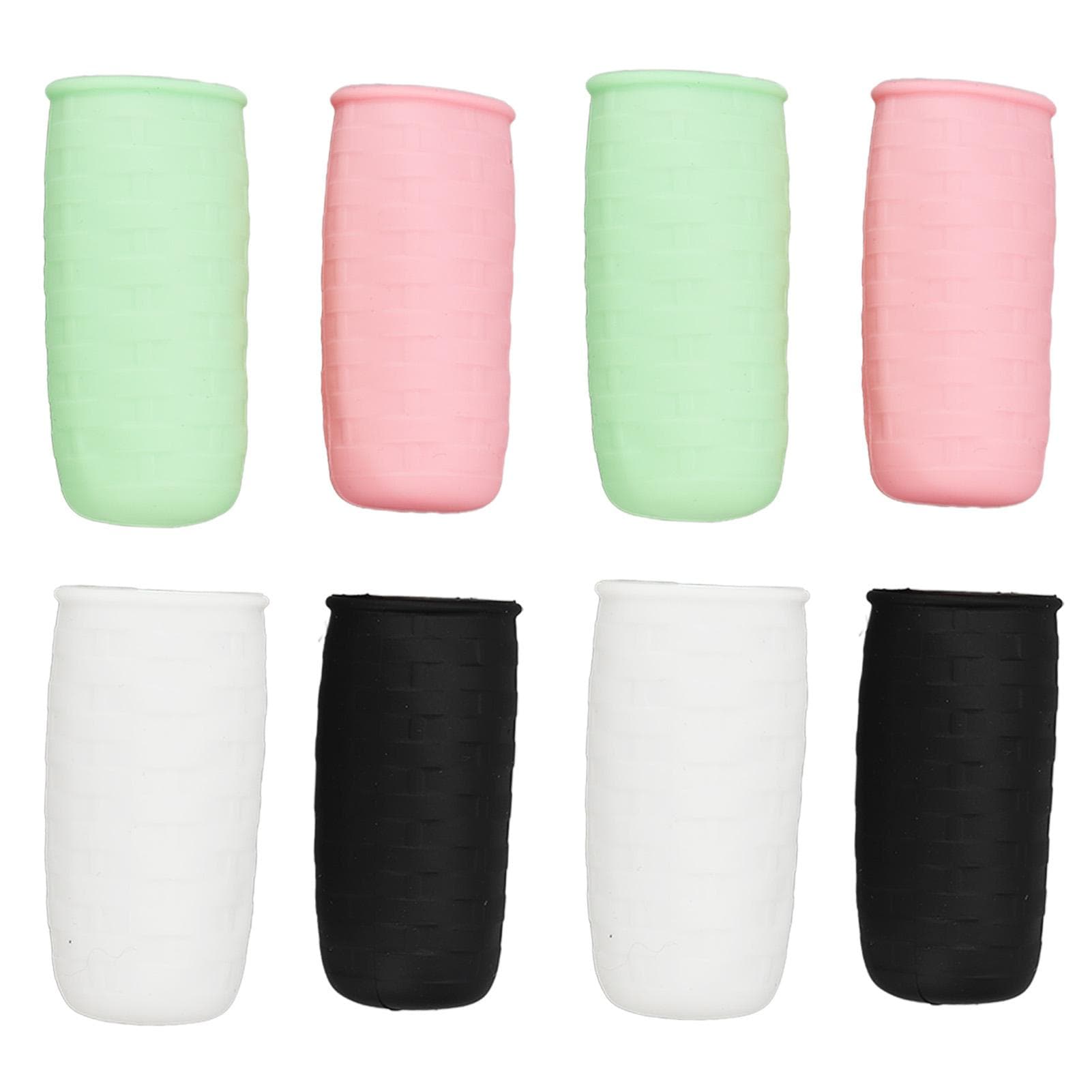 8 pçs Capas Elásticas à Prova de Vazamento para Viagem, Capas de Silicone Macio para Produtos de Higiene Pessoal para Sabonete Líquido
