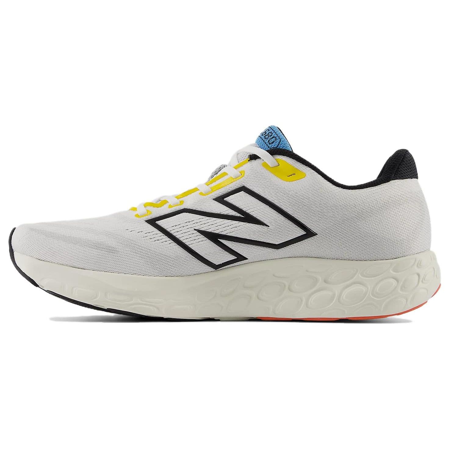 New Balance Fresh Foam 680v8 Branco Gengibre Limão Tênis Masculinos Preto M680LW8 cm