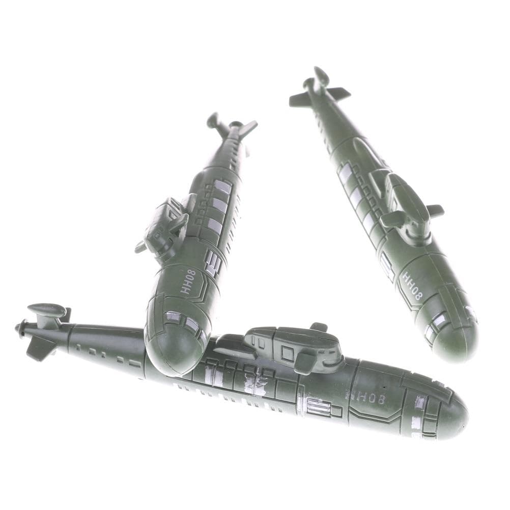 2pcs High Quality New Sale The Toy Submarine Toy Ornaments verde