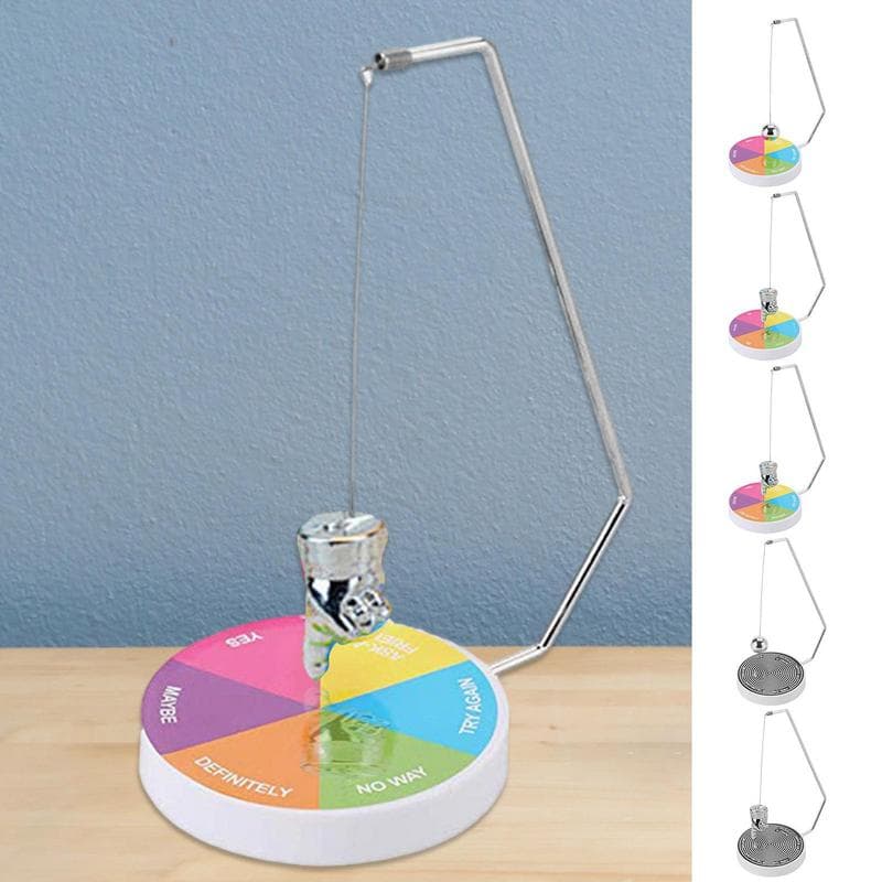 Novidade tomada de decisão magnética balançando pêndulo bola jogo de mesa para crianças adultos escritório em casa presentes decorativos