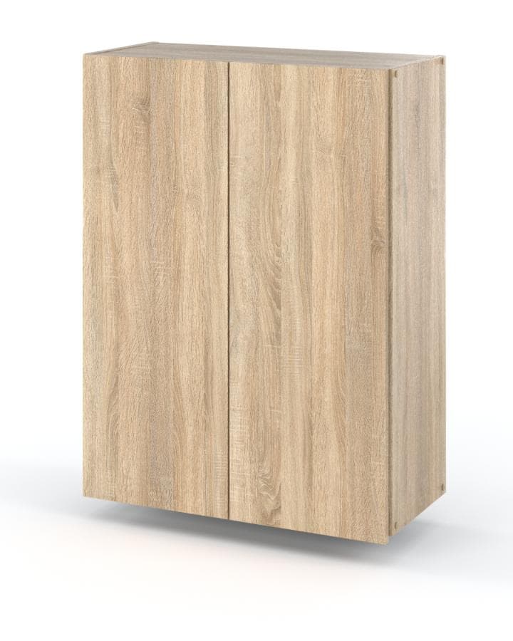 Sonoma Oak Wall-Hung Bathroom Cabinet 60 CM Bathroom Column for Bedroom