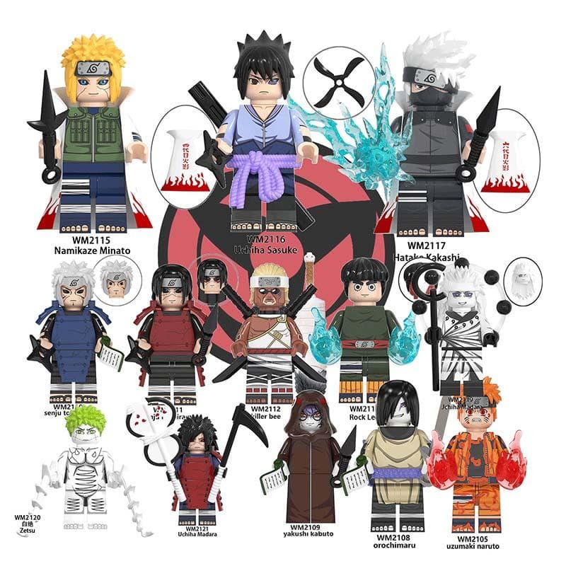 Wm6109 wm2117 blocos de construção anime dos desenhos animados mini ação brinquedo tijolos crianças presentes wm2115 wm2117 wm2118 wm2121