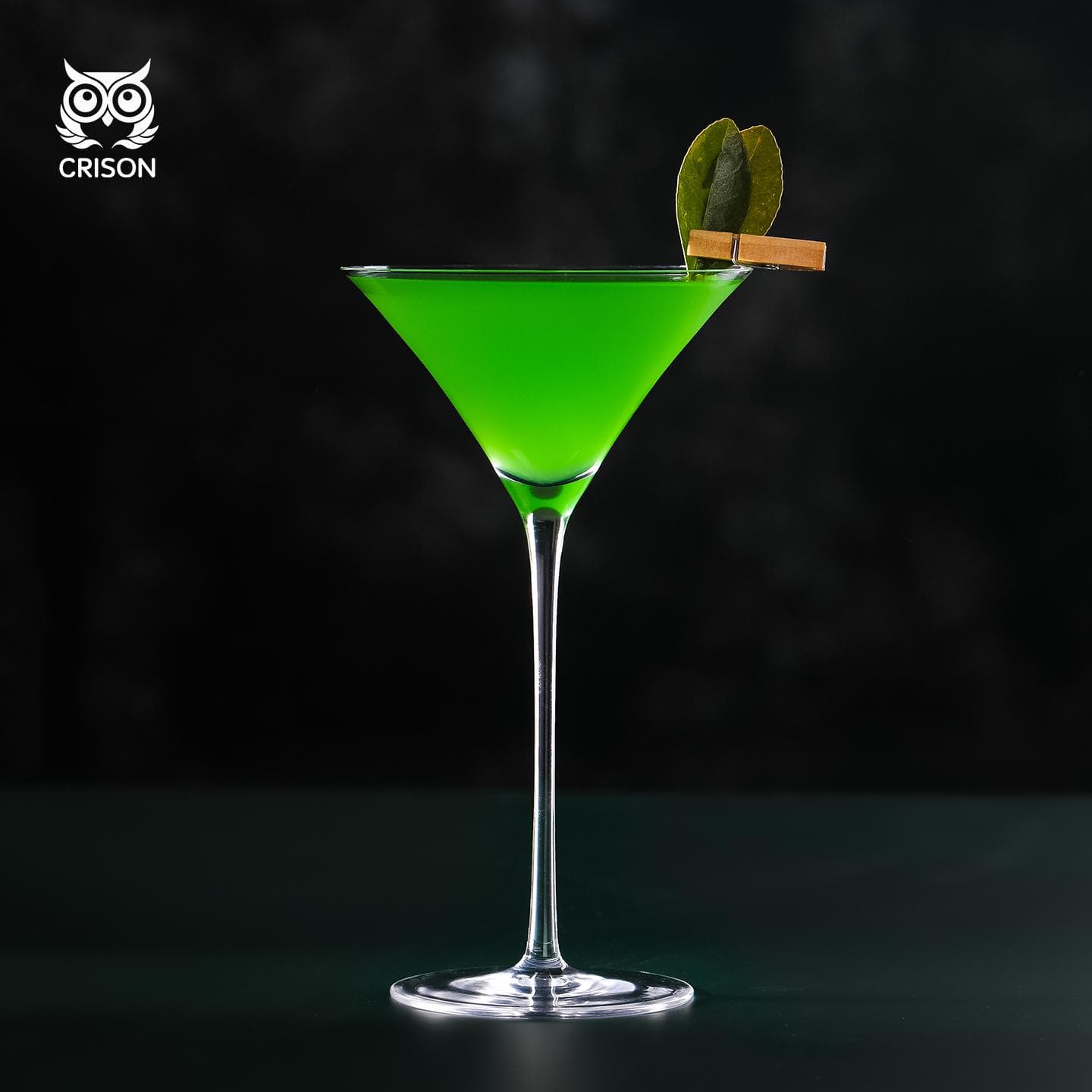 MT1801 CRISON Professional Bar Crystal Cocktail Cup/Metropolitan Martini Glass Cup/japanese-style 170ml