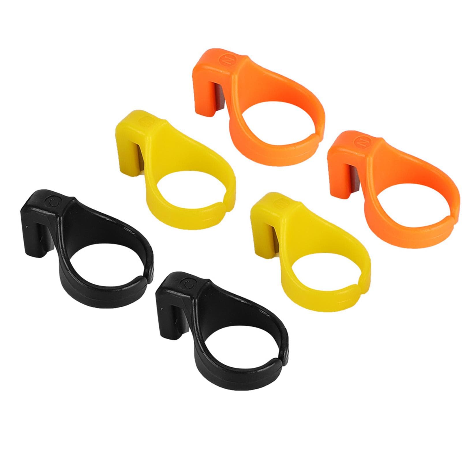 Conjunto de 6 Peças Cortador de Linha Anel Dedo Lâminas Dedal Doméstico Costura Artesanato Ferramentas DIY
