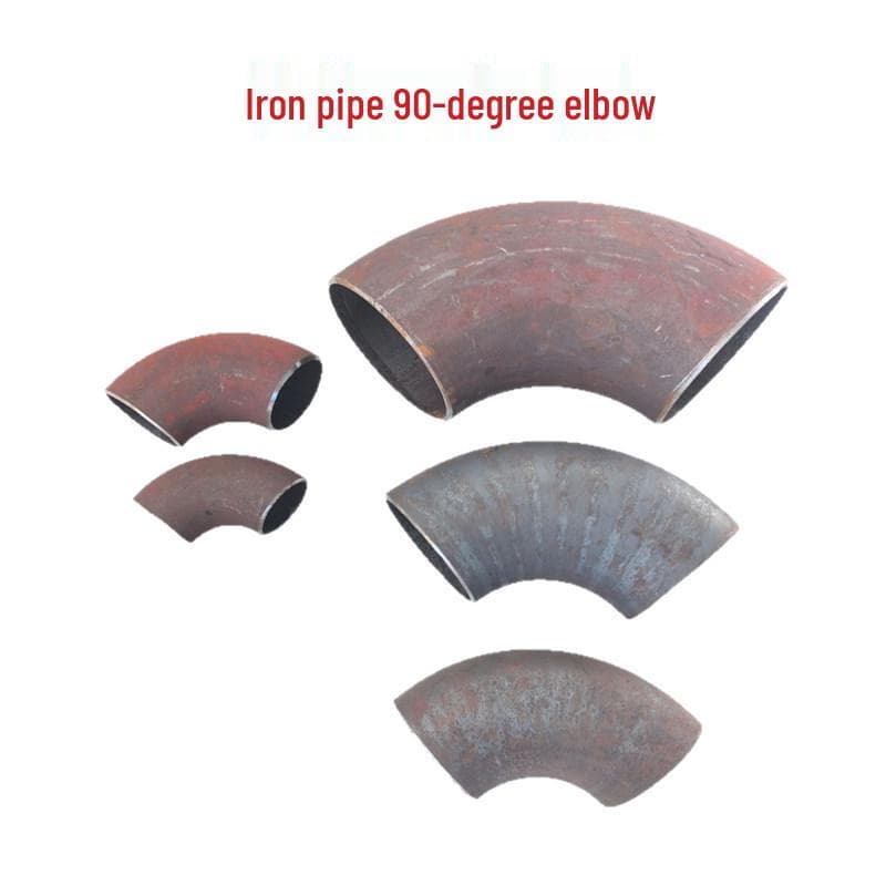 Cotovelo de Aço Carbono Sem Costura de Grande Diâmetro 90°, Conexão de Tubo Resistente à Corrosão e a Altas Temperaturas.