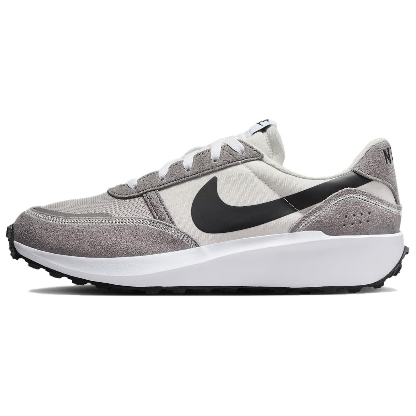 Tênis Nike Waffle Debut Flat Pewter Unissex Cinza Phantom Branco FJ4195-003 cm