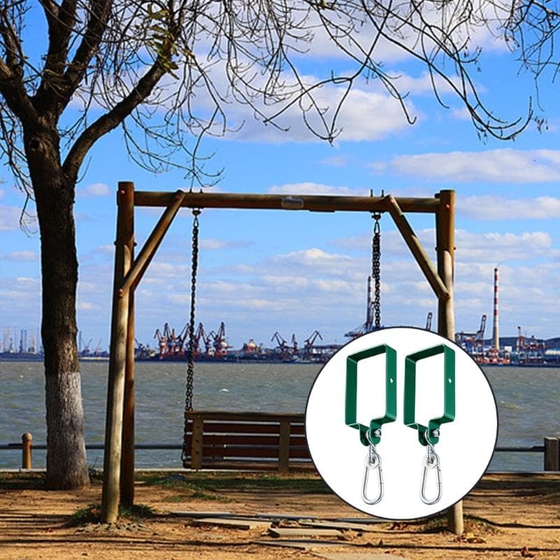 Ganchos Pesados para Baloiço Ferragens de Montagem para Baloiços Suportes de Montagem Metálicos Fortes com Extensão para Pendurar em Árvores