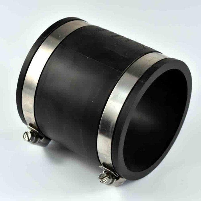 Conexão flexível - KLASEBO - 90 mm - Instalação sem cola - Reutilizável - Elastômero de alta resistência
