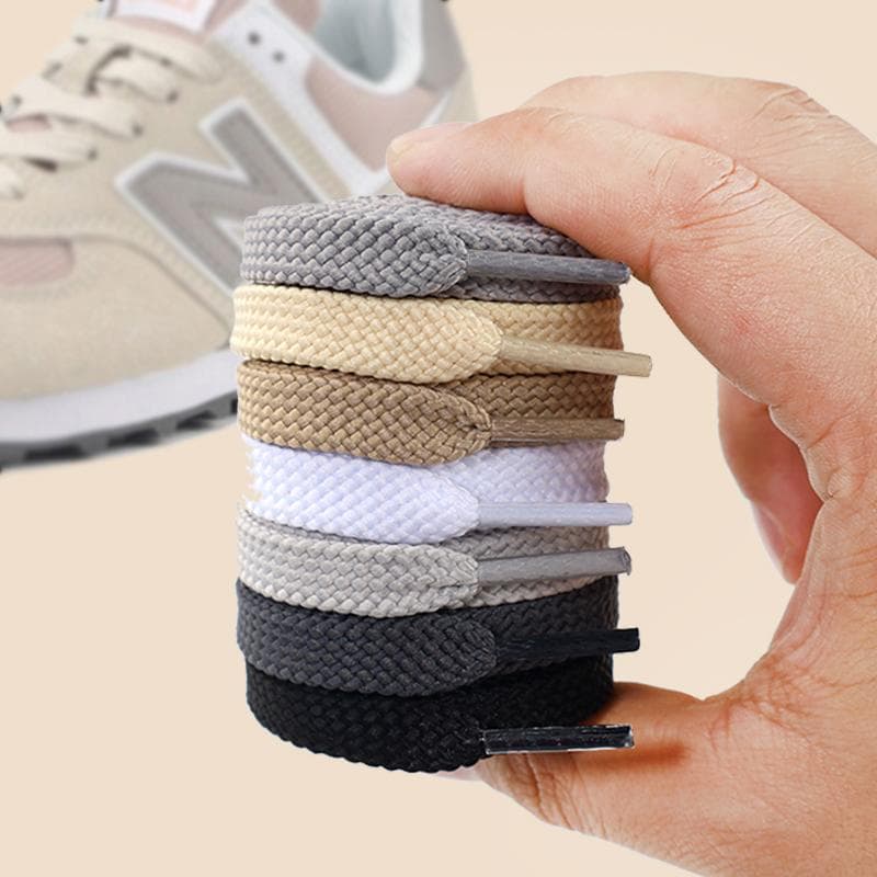 Cadarços Novos para Tênis Planos Clássicos Mulher Homem Cadarços de Sapatos Casuais Cadarços Esportivos Acessórios para Sapatos Balanc Cordão
