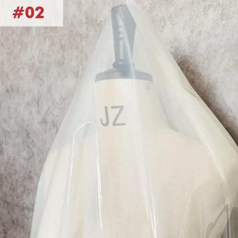 120x50cm Tecido TPU Filme de Gelatina PVC Bolsa de Cristal Impermeável Tecido de Capa de Chuva Plástica Bolsa de Roupa Transparente Material de