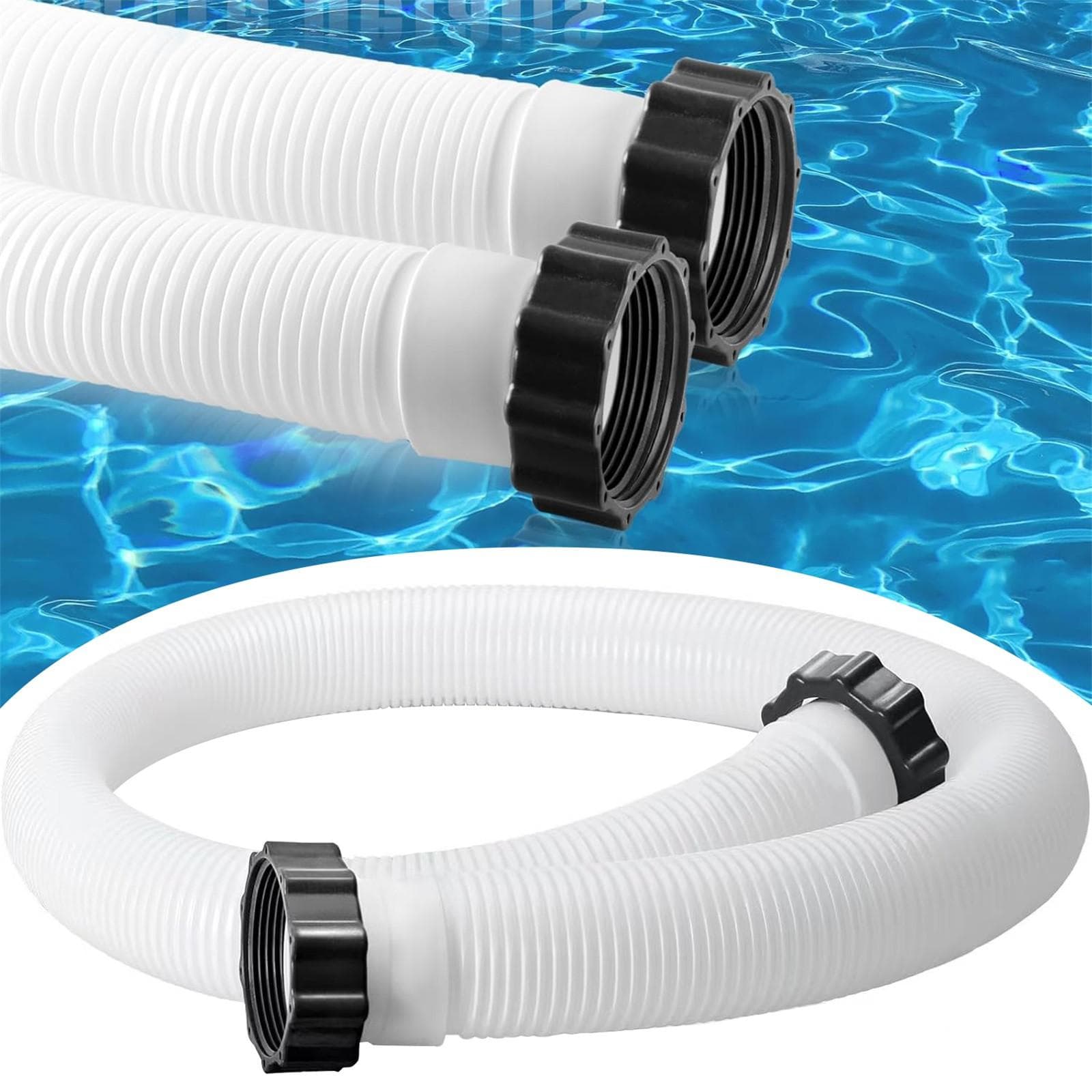 Mangueira para Filtro de Areia de Piscina 150cm Bombas para Piscinas Mangueira de Reposição para Bomba Mangueira de Interconexão Acessórios para