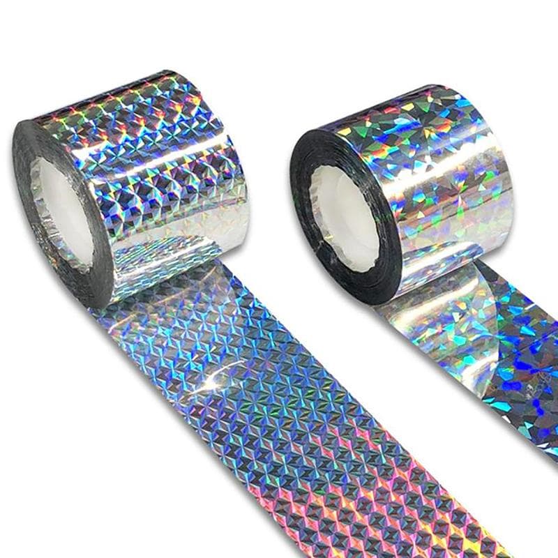 Bird Scare Ribbon Anti Bird Ribbon Flashing Reflective Bird Repellent Scare Ribbon Pigeons Crow Keep Away Bird Repeller Ribbon
