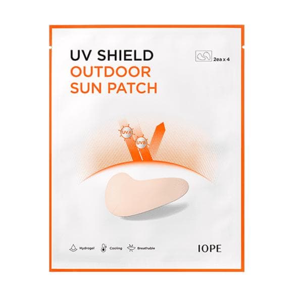 Iope Adesivo protetor solar externo UV Shield bloqueia 93,5% UVA e 98,9% UVB 3,5 g*4 cada (3 opções)