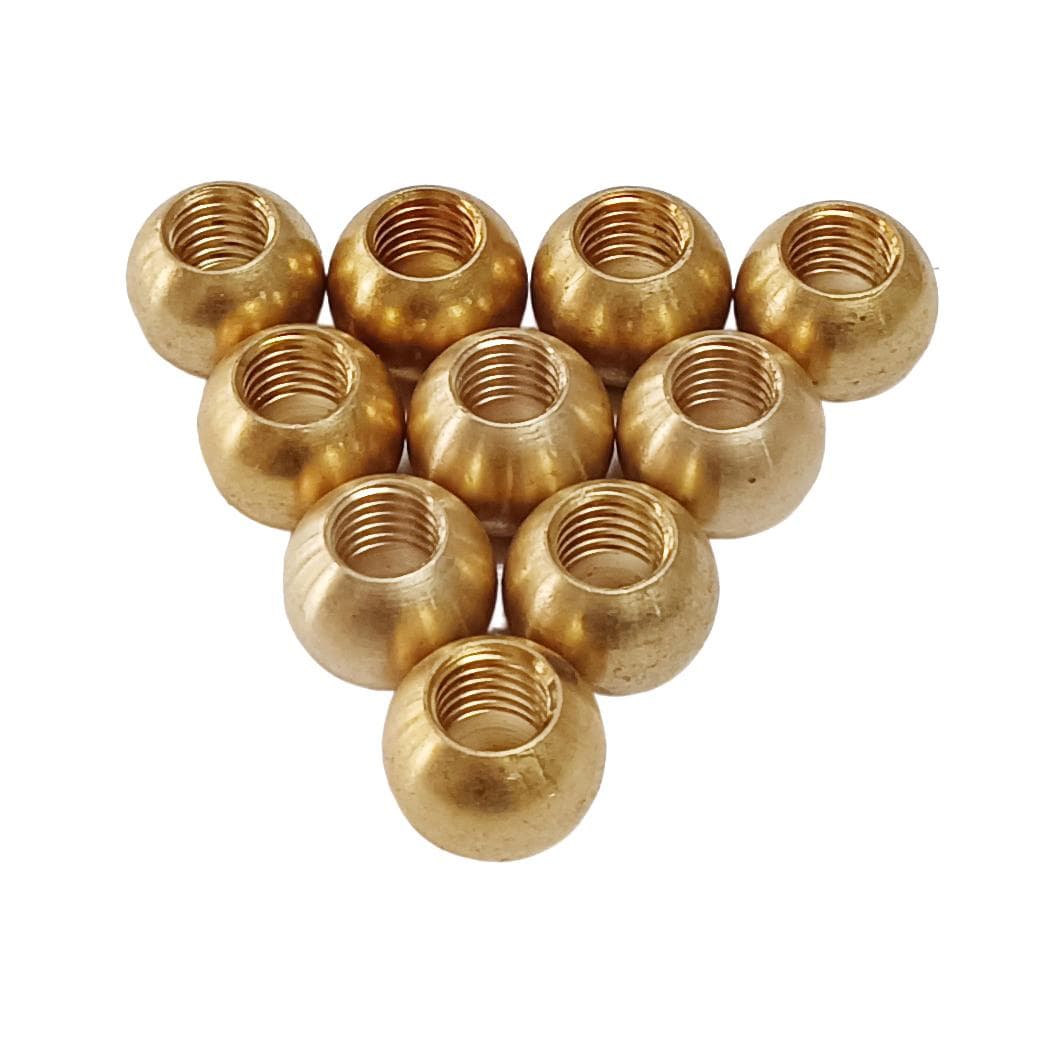 1 Peça Furo Rosqueado de Latão com Esfera Para Máquina Fresadora CNC