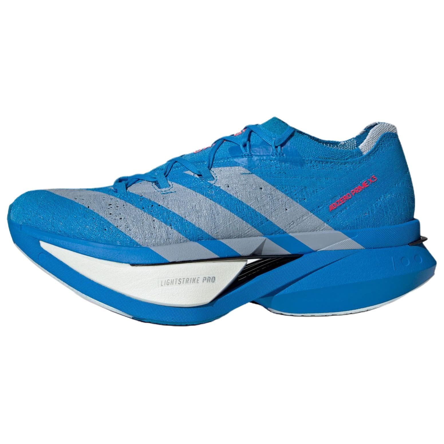 Adidas Adizero Prime X3 Strung 'Solar Blue Silver Metallic Lucid Red' JQ0615 cm