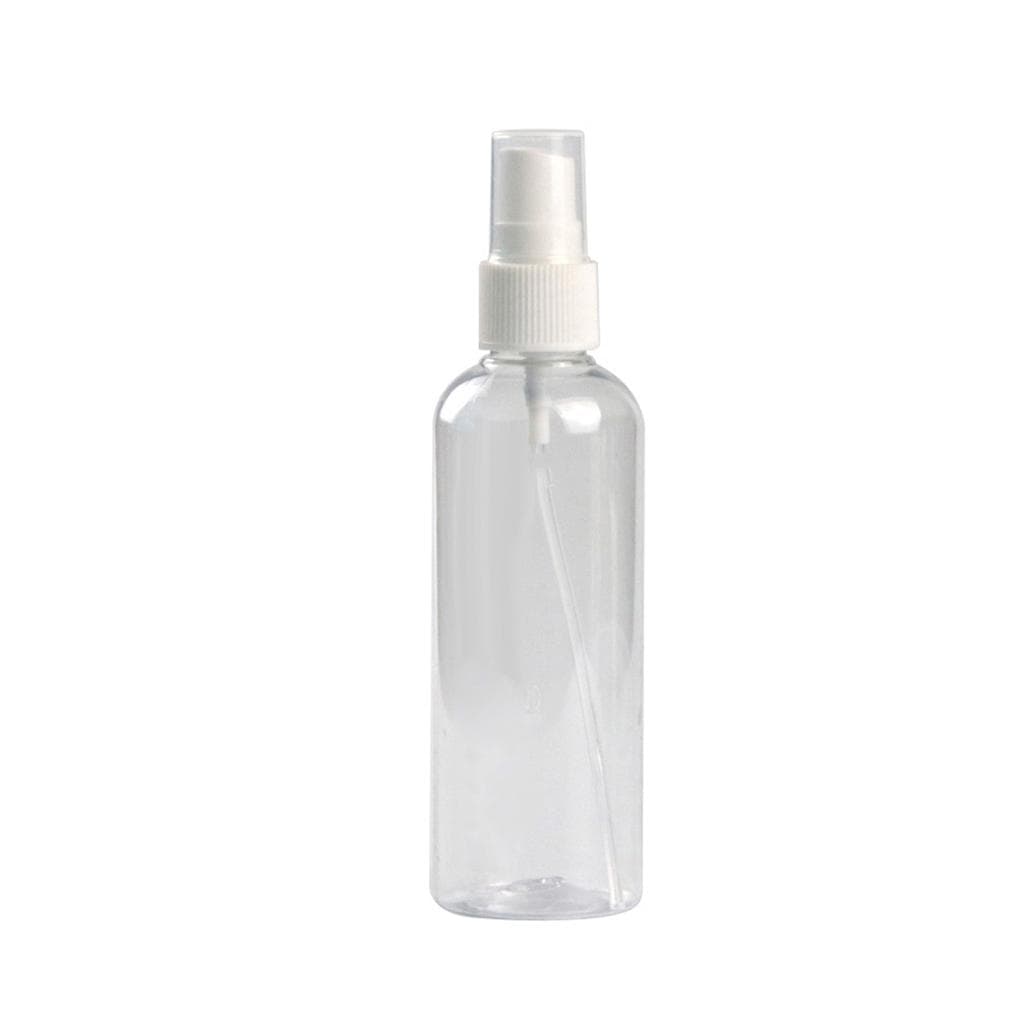 Frasco Pulverizador Plástico Transparente Borrifador Cosmético Recipiente Pulverizador Portátil para Armazenamento