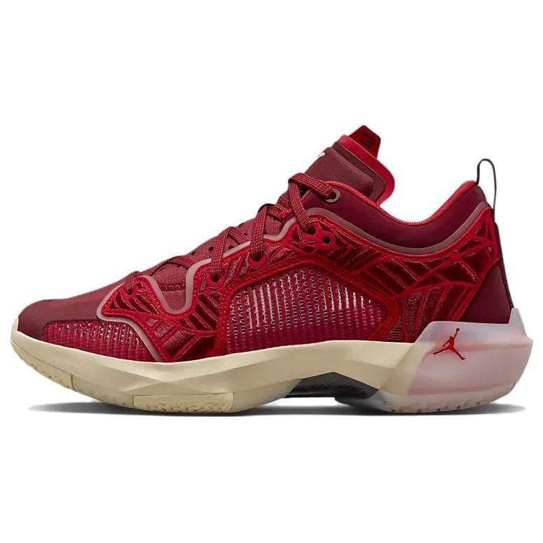Tênis Air Jordan 37 Low Lift Up Feminino Vermelho Team-Red Sail DV9989-601 cm