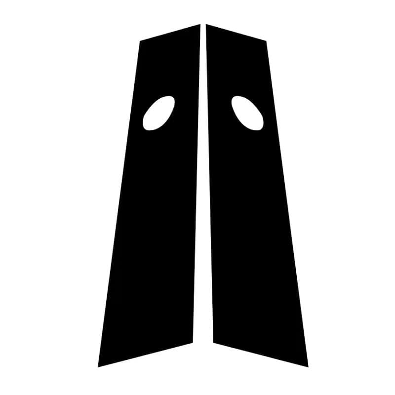 Para Tesla Model 3 2016-2025 Adesivos para Coluna B/C - Acabamento Decorativo para Janela em PC para Coluna Central, Acessórios Externos para Carro
