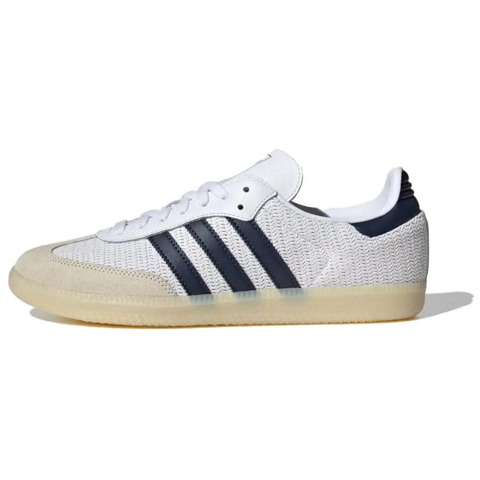 Tênis Unisex adidas Samba OG White Night Indigo Cream Cloud-White Cream-White JH5633 cm
