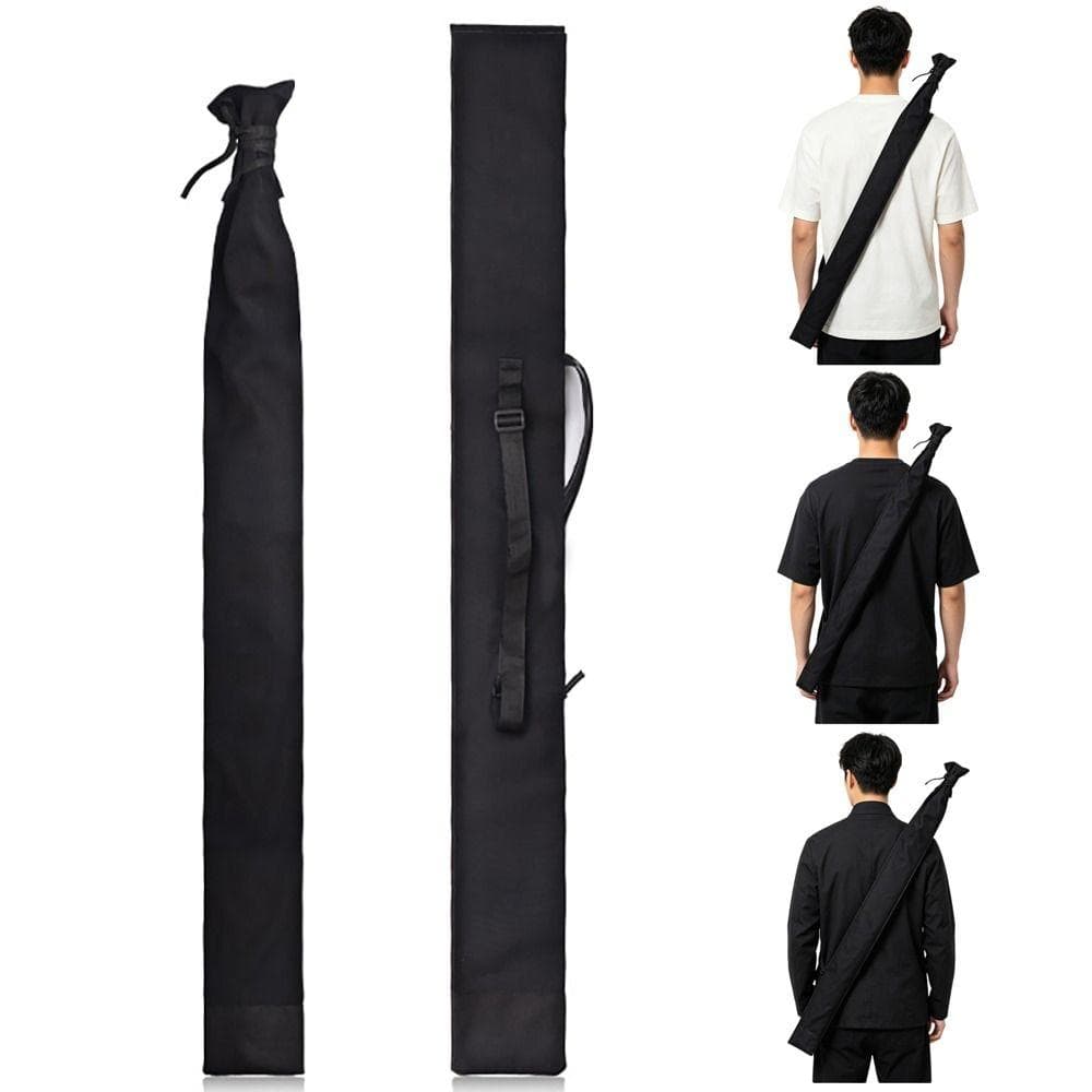 Bolsa Grossa para Bokken Bolsa Preta de Samurai Adereço de Fantasia Bolsa de Transporte