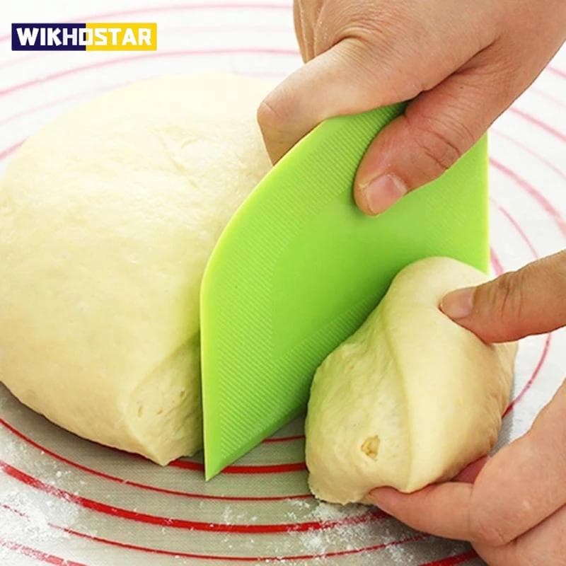 1pc útil creme espátula diy cortadores de pastelaria fondant raspador de massa cortador de bolo pastelaria ferramenta de cozimento acessórios de