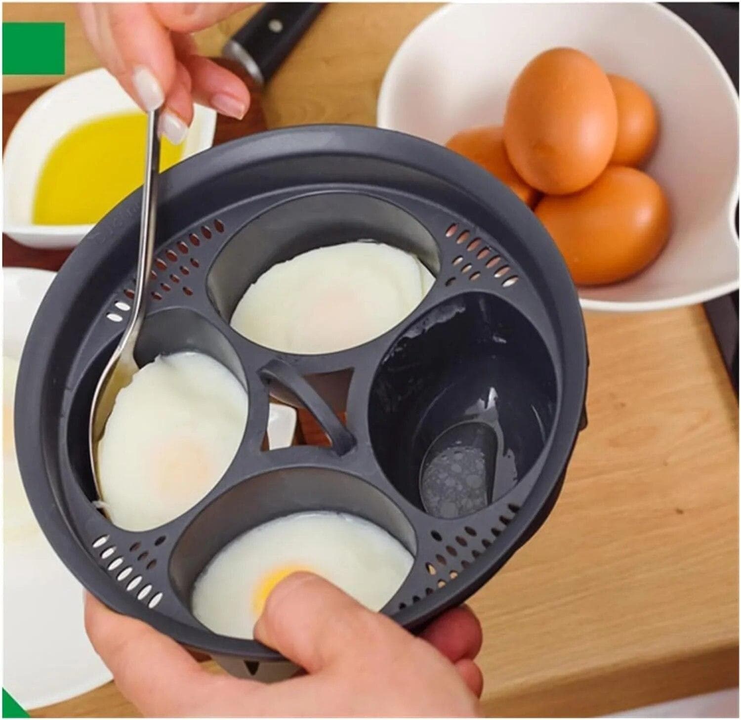 Vaporizador de ovos quatro em um, para ovos thermomix tm5 tm6 adequado para copo de ebulição de ovos, ferramenta de cozinha para café da manhã,
