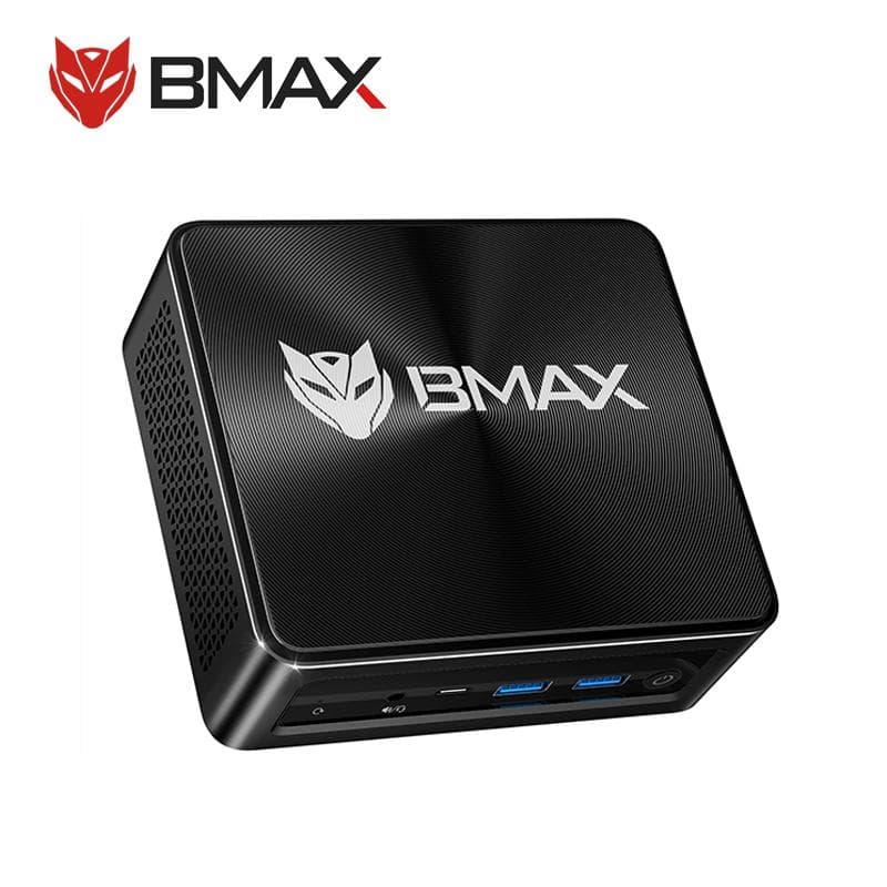 BMAX B5APRO Mini PC AMD Ryzen7 5825U/5700U Processador de 8 Núcleos Até 4.5GHz 16GB RAM DDR4 512GB SSD NVMe WiFi 2.4/5GHz Bluetooth 5.0