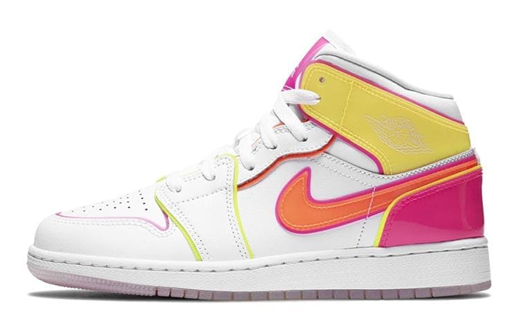 Jordan 1 Mid 'Edge Glow' GS CV4611-100 cm