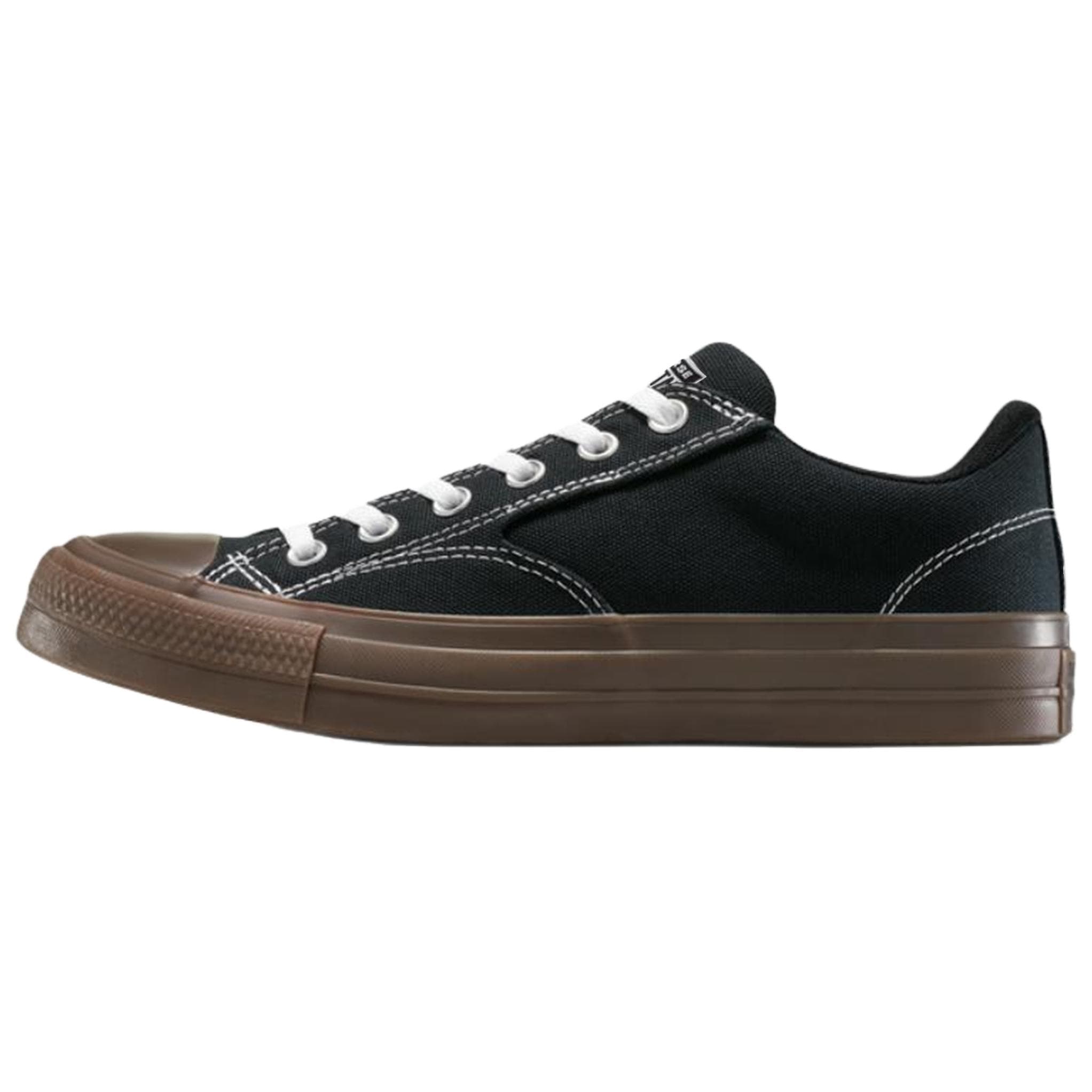 Converse Malden Street All Star Comfortable and versatile Durable Low-top Canvas Shoes Unisex Black and Brown cm marrom preto
