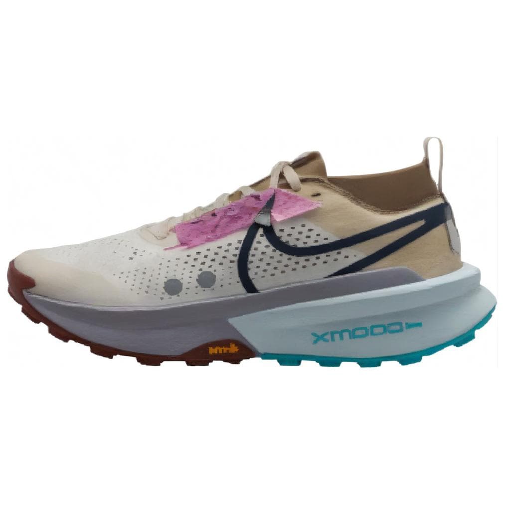 Nike ZoomX Zegama 2 Phantom Cáqui Denim Turquesa Marinho Meia-Noite Tênis casual FD5190-005 cm caqui
