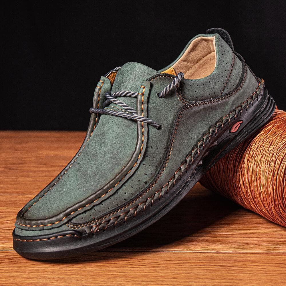 Sapatos de couro casuais feitos à mão homens conforto sapatos de condução mocassins de couro macio sapatos masculinos mocassins sapatos de
